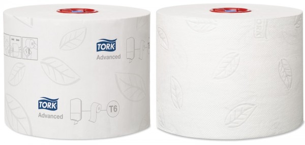 TORK Toilettenpapier Midi 2 lagig hweiß 127530